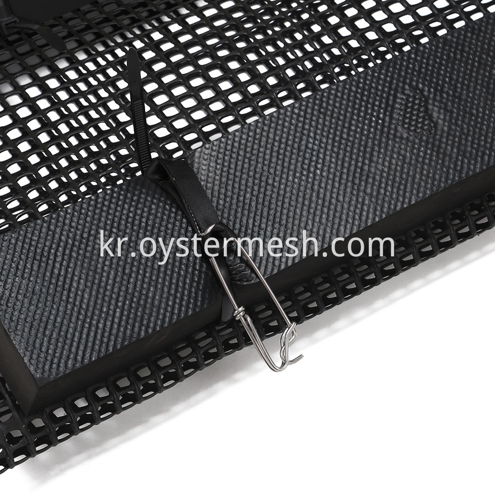 Foam Oyster Mesh Bag Shark Clip